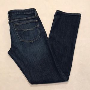 Gap 1969, real straight, blue jeans, 8 regular
